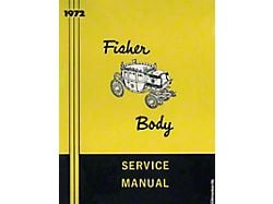 Camar Body By Fisher Manual, 1972