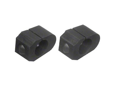 1-13/16-Inch Front Sway Bar Bushing Kit; Black (76-81 Camaro)