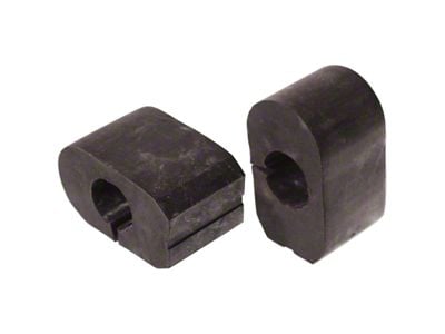 13/16-Inch Front Sway Bar Bushing Kit; Black (76-79 Camaro)