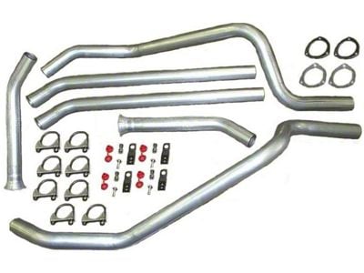 2.50-Inch Aluminized Manifold-Back Exhaust System (70-74 Small Block V8 Camaro)