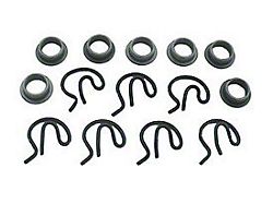 Hurst Steel Bushing & Clip Set