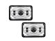 4x6 LED Projection Headlights; High Beam; Chrome Housing; Clear Lens (82-92 Camaro)