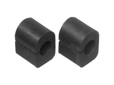 5/8 or 11/16-Inch Front Sway Bar Bushing Kit; Black (67-69 Camaro)