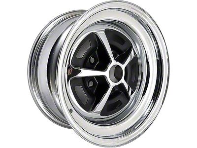 5-Spoke SS Style Chrome Wheel; 14x7; 22mm Offset (69-70 Camaro)