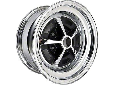 5-Spoke SS Style Chrome Wheel; 15x7; 22mm Offset (69-70 Camaro)