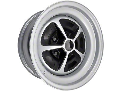 5-Spoke SS Style Silver Wheel; 14x7; 22mm Offset (69-70 Camaro)