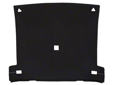 ABS Molded Plastic Headliner with Foambacked Cloth (82-92 Camaro Coupe w/o T-Top)