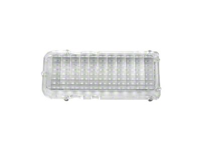 Back-Up Light Lens,Cars w/Standard Trim,Non RS,1968