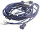 Rr Body Light Wiring Harness,Rally Sport,w/Dash Lights,1968 (Rally Sport RS Coupe)