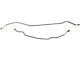 Rear Axle Pre-Bent Brake Line Kit; OE Steel (1969 Camaro w/ Multi-Leaf Springs)