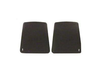 OPR Camaro Bucket Seat Back Panels, Black, 1967-1970