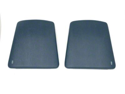 Camaro Bucket Seat Back Panels, Dark Blue, 1969