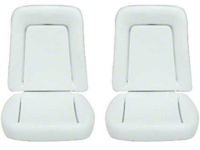 67 Deluxe Bucket Seat Foam, Pair