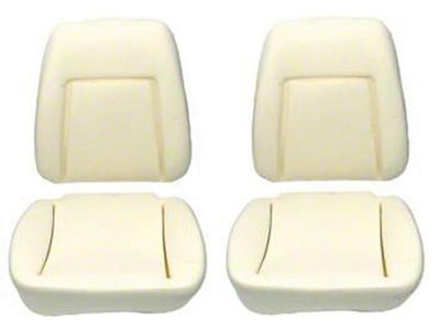 69 Deluxe Seat Foam W/wire, Pair