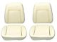 69 Deluxe Seat Foam W/wire, Pair