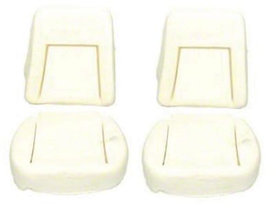 69 Deluxe Seat Foam W/o Wire,pair