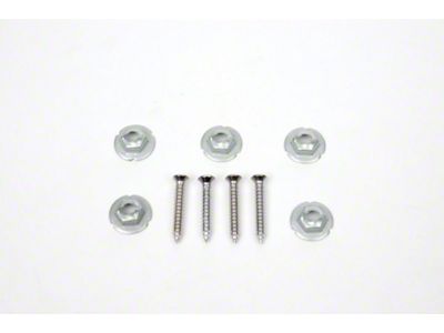 Camaro Center Console Shift Plate Hardware Kit, 1967-1969