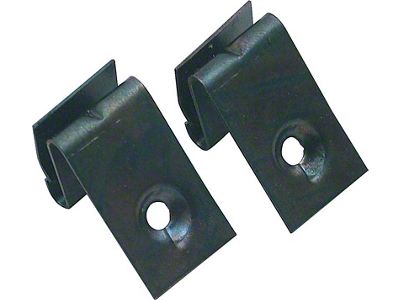 Center Dash Gauge Bezel Clips (1969 Camaro w/ Fuel Gauge or Dash Clock)