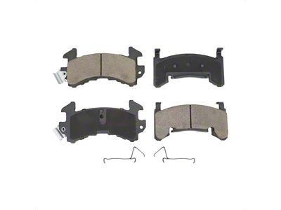 Ceramic Brake Pads; Front Pair (82-92 Camaro w/o Performance Package)