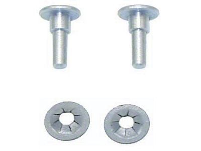 Console Ashtray Lid Pivots & Retainers Set,1967