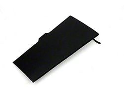 Camaro Console Door Lid, Black, 1967