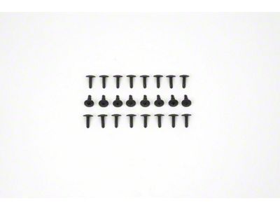 Conv/Coupe Top Weatherstrip Mounting Screw Set,67-69