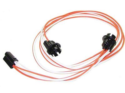 Courtesy Light Wiring Harness,Under Dash,Coupe,67-68