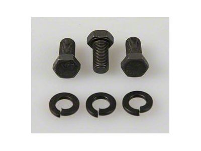 Camaro Crankshaft Pulley Bolt Set, Fine Thread, 1967-1969