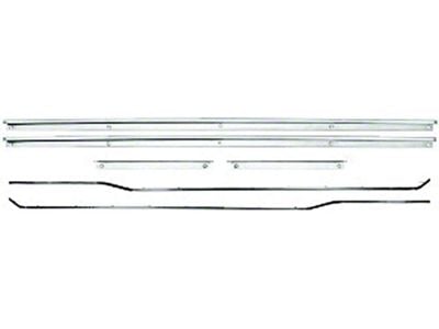 Camaro Deluxe Door Panel Molding Kit Front & Rear Convertible, 1967