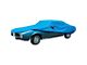 Diamond Blue Indoor Car Cover; Blue (1968 Camaro)