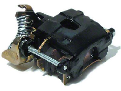 Camaro Disc Brake Caliper Assemblies, Rear, Black Powder Coated, 1967-1969