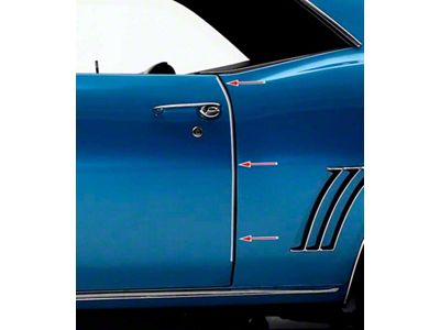 Door Edge Guards (1969 Camaro)