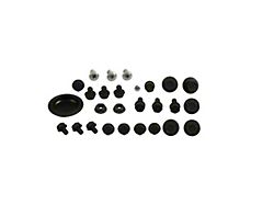 Door Hardware Mounting Bolt Kit; 27-Pieces (68-69 Camaro)