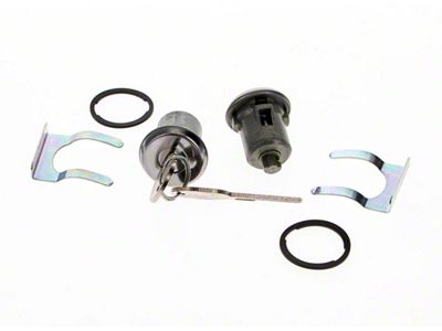 Door Lock Set with Round Keys (67-85 Camaro)