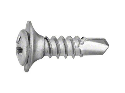 Door Panel Handle Plate Mounting Screw Set,Deluxe,68-69