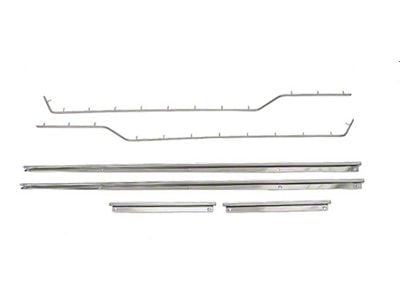 Camaro Door Panel Molding Set, For Deluxe Interior, Convertible, 1967