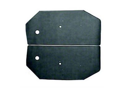 Camaro Door Panel Watershield Set, Convertible, 1967