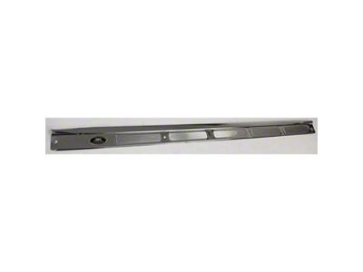 Door Sill Plate with Body by Fisher Emblem; Passenger Side (70-81 Camaro)