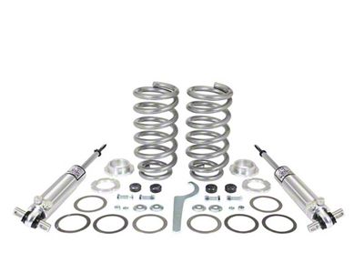 Double Adjustable Coil-Over Spring and Shock Kit; 350 lb. Spring Rate (67-69 Camaro)