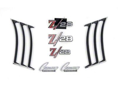 Camaro Emblem Kit, Z28, 1969 (Z28 Coupe)