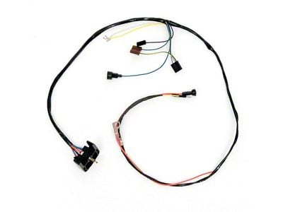 Camaro Engine Wiring Harness, With Warning Lights, V8, Small Block, 1969