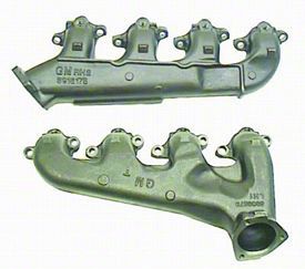 Ecklers Exhaust Manifolds,Big Block,w/Smog Fittings,67-69