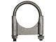 Camaro Exhaust Muffler Clamp, Guillotine Style, Steel, 2, 1967-69