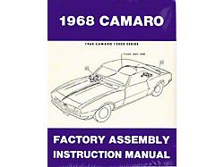 1968 Chevy Camaro Factory Assembly Manual