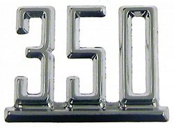 Camaro Fender Emblem, 350, 1967