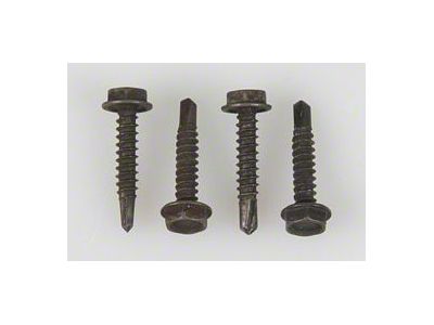 OPR Flr Shifter Assembly Mount Screw Set,A/T,Pwrgl Or TH400,1967