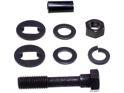 Front Alignment Camber Bolt Kit; Lower Strut Mount; +/- 1.25-Degree Camber (82-92 Camaro)