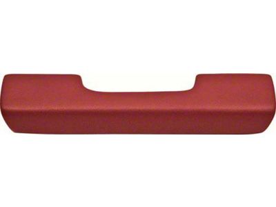 Front Arm Rest Pad; Red (70-71 Camaro)