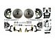 Camaro Front Power Disc Brake Conversion Kit With 8 Chrome Booster, 1967-1969