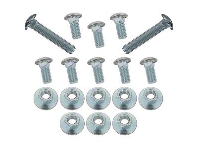 Front and Rear Bumper Bolt Kit; 18-Piece (1968 Camaro)